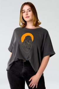 GOTS Aufdruck - Mother/ Reine Bio-Baumwolle - Vintageshirt fürs ganze Jahr - Kultgut