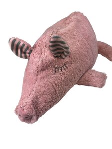 Bio Kuschelkissen "Schwein", rosa, 100 % Baumwolle kbA/GOTS - Pat und Patty
