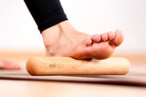 rollholz SET (8-teilig) - das Faszien- und Massageset aus Holz - rollholz