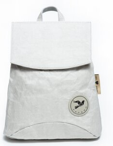 Rucksack aus Papier robust wasserfest vegan 3 in 1 Handtasche Damen - PAPERO