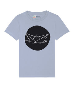 Kinder T-Shirt Paperboat aus Biobaumwolle von for the kids - for the kids