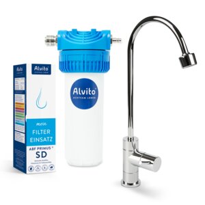Alvito Wasserfilter STARTSET - Gutes Trinkwasser für die ganze Familie - Alvito