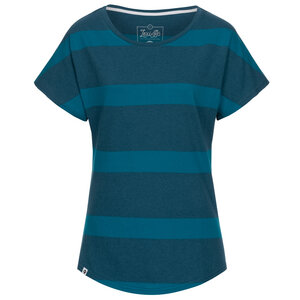 Oversized T-Shirt Melange Stripes Damen - Lexi&Bö