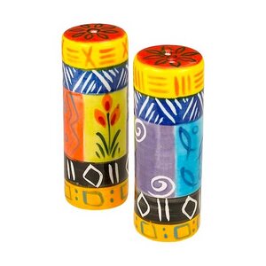 Multicoloured Ethnic - Set Salz- & Pfefferstreuer - Kapula Keramik - Kapula Candles