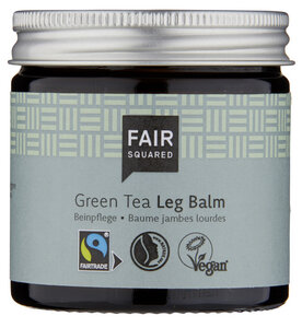 FAIR SQUARED Leg Balm Green Tea 50 ml, beruhigende Pflege für müde Beine - Fair Squared