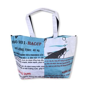 Tragetasche Ri1 recycelter Reissack - Beadbags