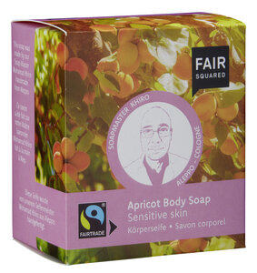 FAIR SQUARED Apricot Body Soap Sensitive Skin 2 x 80 g - Fair Squared