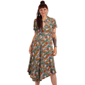 Kleid "Dorka" aus Lenzing Ecovero Viskose D-165 - Chapati Design