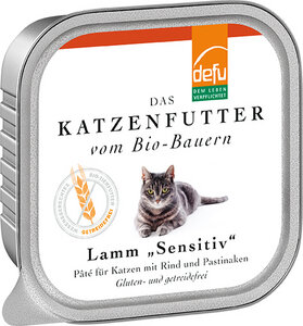 defu Bio Lamm Sensitiv Pâté für Katzen - defu