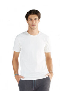 1 oder 2 Stück Herren Kurzarm T-shirt aus Bio-Baumwolle Rundhalsausschnitt "Albero" 2218 - Albero