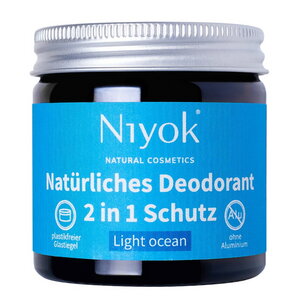 Niyok 2 in 1 Deodorant antitranspirant in 7 Duftrichtungen - Niyoks Naturkosmetik