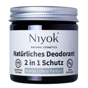 Niyok 2 in 1 Deodorant antitranspirant in 7 Duftrichtungen - Niyoks Naturkosmetik