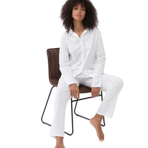 Damen Schlafanzughose weit Komfortbund Sleepsation aus Bio-Baumwolle - Mey