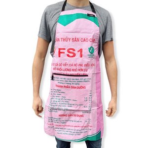 Schürze für Küche und Garten Ri20 recycelter Reissack - Beadbags