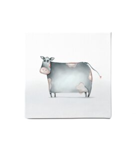 Leinwandbild - Bild Kuh "Mathilde" - Dori´s Prints