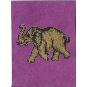 Briefkarte Elefant - Just Be