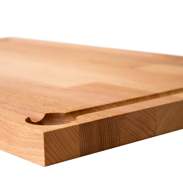 NATUREHOME Schneidebrett aus BuchenHolz einseitig ca. 58 x 36 cm Avocadostore