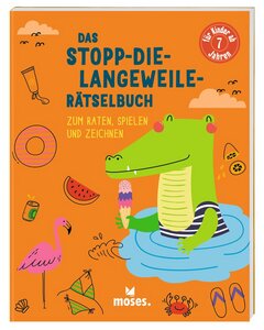 Stopp-die-Langeweile-Rätselbuch ab 7 Jahren - Moses Verlag