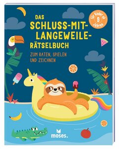 Schluss-mit-Langeweile-Rätselbuch ab 9 Jahren - Moses Verlag