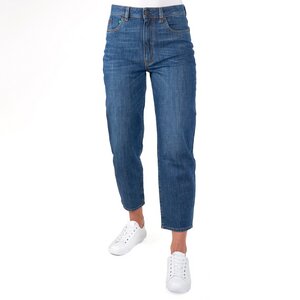 Damen-Jeans MOMS mit hohem, anliegendem Bund, aus Bio-Cotton - fairjeans