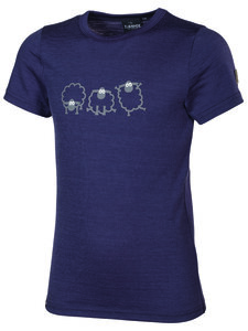 Kinder T-Shirt Jive Sheep reine Merinowolle - IVANHOE