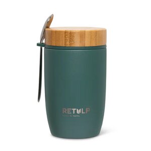 Edelstahl Thermobehälter Big Mug mit Löffel 500ml - Retulp