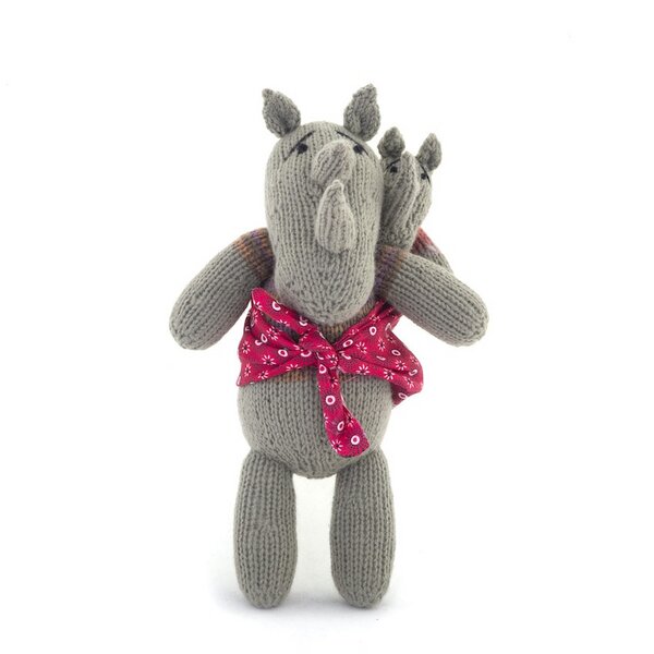 Gogo Olive Nashorn Kuscheltier Shamwari Mama & Baby Gogo Olive