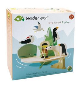 Balancierspiel Polarkreis aus Gummibaumholz - Tender Leaf Toys