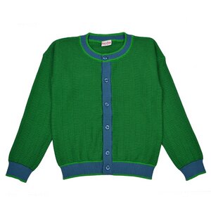Baba Kidswear Cardigan evergreen - Bio-Baumwolle - Baba Kidswear
