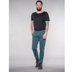 Lasse | Chino | Slim Fit | Emerald Green - Feuervogl