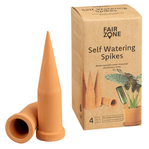 FAIR ZONE Self Watering Pots "Hydro Spikes" 4er Set Tonkegel - Fair Zone