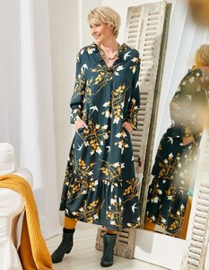 Kleid Ivonn geblümt - aus 100% Viskose (EcoVero) - Deerberg