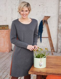 Strick-Kleid Aget - aus 100% Bio-Baumwolle (GOTS) - Deerberg