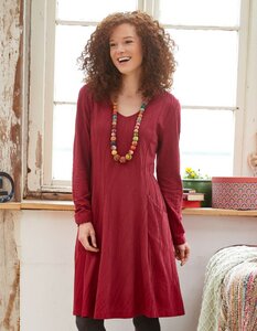 Jersey-Kleid Marietta - aus 100% Bio-Baumwolle (GOTS) - Deerberg