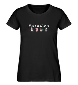 FRIENDS - Damen T-Shirt Bio & Fair & Vegan - Team Vegan