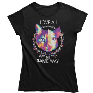 Love all the same way - Damen Organic Shirt - Team Vegan