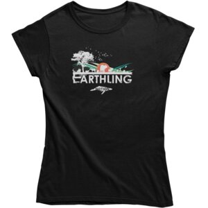 Earthling Nation - Damen Organic Shirt - Team Vegan
