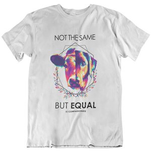 Not the same but equal - Unisex Organic Shirt - Team Vegan