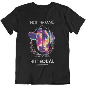 Not the same but equal - Unisex Organic Shirt - Team Vegan