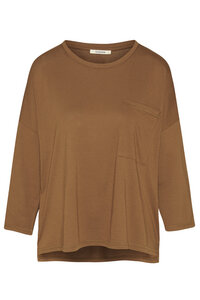 Damen Shirt oversize aus Biobaumwolle und Modal "Square Tee" - Wunderwerk