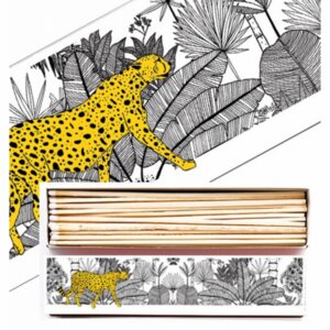 Cheetah Matchbox lange Streichhölzer - Archivist