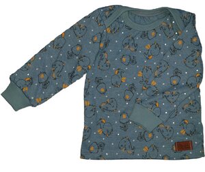 Babyshirt aus Biojersey kleiner Drache - Omilich