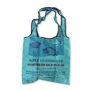 Einkaufstasche Ri43 recycelter Reissack - Beadbags