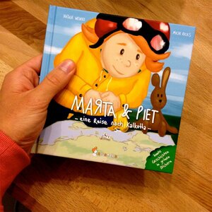 Marta & Piet – eine Reise nach Kalkutta von Michi Ricks / Natalie Weinke - Neunmalklug Verlag