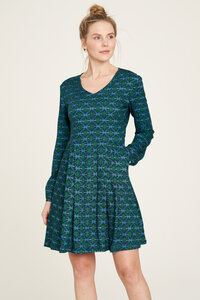 EcoVero Kleid mit Muster in verschiedenen Farben - TRANQUILLO