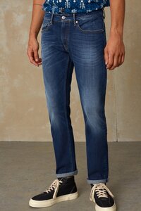 Straight-Fit Jeans aus Bio Baumwolle - Ryan - medium used - Kings Of Indigo