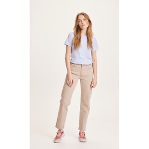 Straight Twill Pants STELLA - NUANCE BY NATURE - KnowledgeCotton Apparel
