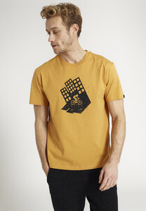 Herren T-Shirt AGAVE aus Baumwolle (Bio) | Casual T-Shirt #HOUSExBIKER - recolution