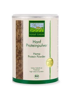 Hanf Farm BIO Hanfprotein 50% – pflanzliche Eiweißpower für Sportler - HANF FARM