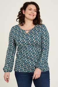 Jersey Shirt aus Bio-Baumwolle mit Print in verschiedenen Farben - TRANQUILLO